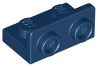 Деталь Lego Скоба Bracket 1 x 2 - 1 x 2 Inverted 99780 Dark Blue U