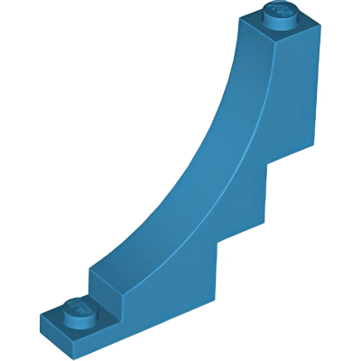 Деталь Lego Арка Arch 1 x 5 x 4 Inverted 30099 Dark Azure U