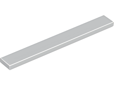 Деталь LEGO Tile 1 x 8 4162 (40929) Light Bluish Gray U
