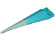 Plate, Modified 1 x 2 with Angular Extension with Molded Flexible Rubber Sand Green Tip Pattern, 61406pb06  