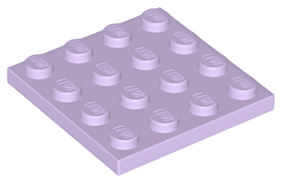 Деталь LEGO Plate 4 x 4 3031 Lavender U