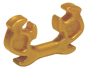Minifigure, Helmet Ninja Horn Elaborate, 11437 Pearl Gold U