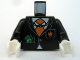 Torso Agents Villain Suit with Orange Tie and Cash in Pocket, Dollar Sign on Back Pattern / Black Arms / White Hands, 973pb0564c01  