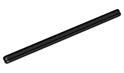 Деталь LEGO Technic, Axle 10L 3737 Black U