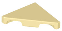 Tile, Modified 2 x 2 Triangular, 35787 Tan U