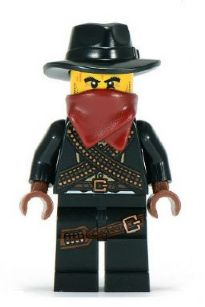 Минифигурка LEGO Bandit, Series 6 (Minifigure Only without Stand and Accessories)t col085