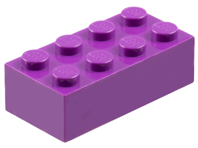 Brick 2 x 4, 3001 Purple N
