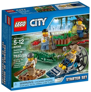 Конструктор LEGO City 60066 Полиция на болоте для начинающих