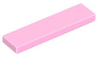 Tile 1 x 4, 2431 Bright Pink U