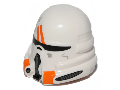 Деталь LEGO Headgear Helmet SW Airborne Clone Trooper 15308pb01 U