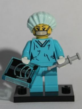 Минифигурка LEGO 8827 Surgeon col06-11