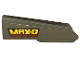 Technic, Panel Fairing #22 Very Small Smooth, Side A with 'MAX-D' and 'MAXIMUM DESTRUCTION' Pattern (Sticker) - Set 42119, 11947pb078  