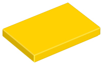 Tile 2 x 3, 26603 Yellow N