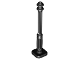 Support 2 x 2 x 7 Lamp Post, 4 Base Flutes, 11062  