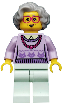 Минифигурка LEGO Grandma, Series 11 col176
