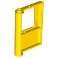 Door 1 x 4 x 5 Train Right, Thin Support at Bottom, 4182