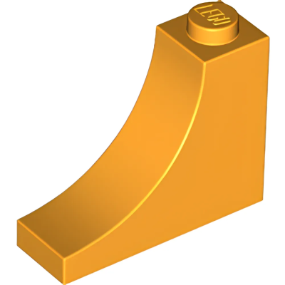 Деталь Lego Арка Arch 1 x 3 x 2 Inverted 18653 Bright Light Orange U