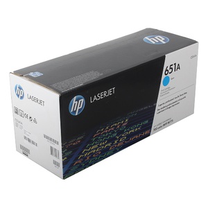 Картридж HP 651A Cyan голубой HP LaserJet Enterprise 700 Color MFP M775 оригинальный CE341A