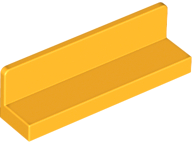 Panel 1 x 4 x 1, 30413 Bright Light Orange N