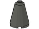 Cone 2 x 2 x 2 (Undetermined Type), 3942 Dark Gray U