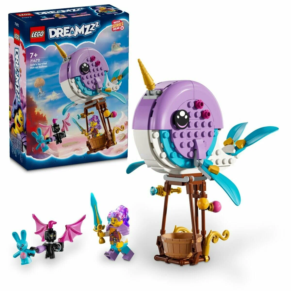 Конструктор LEGO DREAMZzz 71472 Воздушный шар Нарвал Иззи в магазине  Shop-device