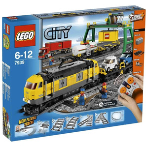 Электромеханический конструктор LEGO City 7939 Грузовой поезд