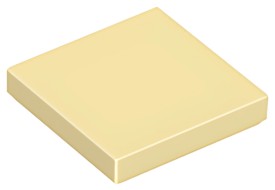 Деталь LEGO Tile 2 x 2 with Groove 3068b (1136, 63327, 78814, 88409) Tan U