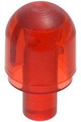 Bar with Light Bulb Cover (Bionicle Barraki Eye), 58176 Trans-Red U