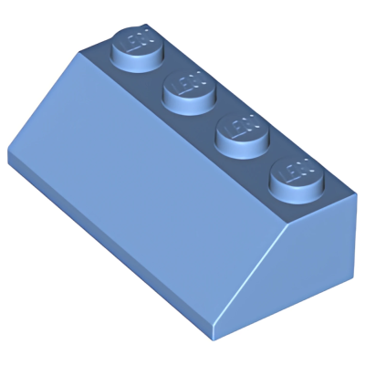 Деталь LEGO Lego Slope 45 2 x 4 3037 Medium Blue U