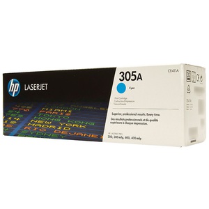 Картридж HP 305A Cyan голубой CLJ Color M351, M451, MFP M375, MFP M475 оригинальный CE411A