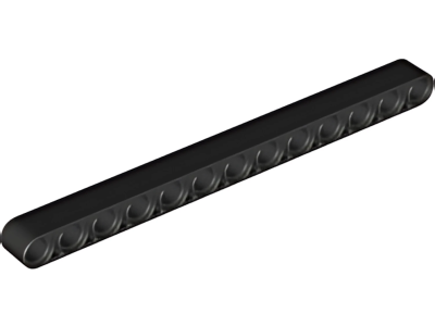 Деталь LEGO Technic, Liftarm Thick 1 x 13 41239 Black U