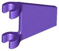 Flag 2 x 2 Trapezoid 44676 Dark Purple U