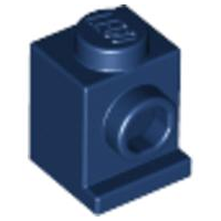 Brick, Modified 1 x 1 with Headlight, 4070 Dark Blue N