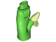 Mini Doll Hips and Mermaid / Merman Tail Assembly with Yellowish Green Caudal Fin Pattern, 16529c00pb01