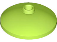 Dish 3 x 3 Inverted (Radar), 43898 Lime U