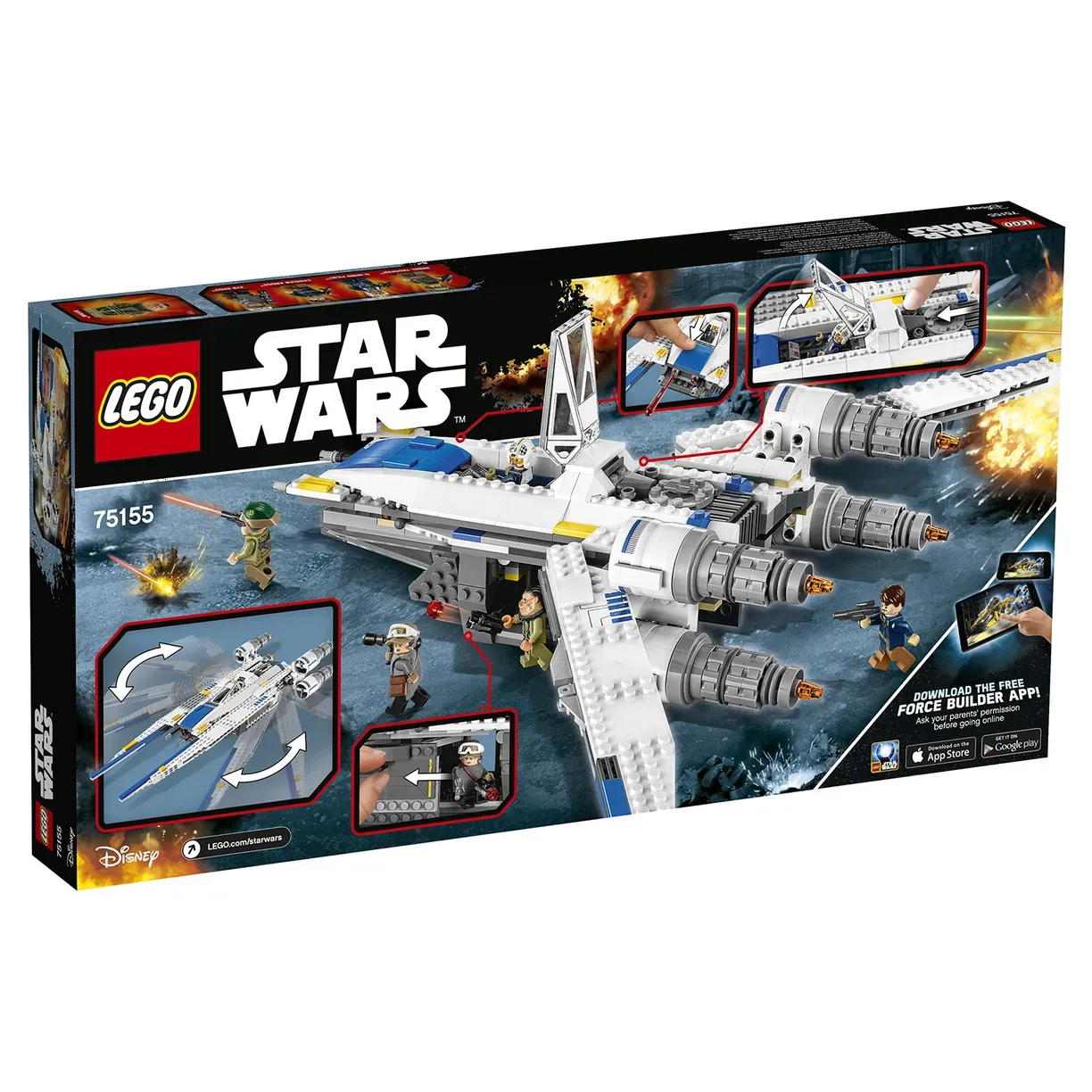 Конструктор LEGO Star Wars 75155 Истребитель повстанцев в магазине