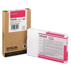 Картридж Epson T605B Magenta пурпурный C13T605B00 оригинальный