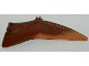 Dinosaur Wing Pteranodon - Right with Marbled Medium Nougat Edge Pattern, 98089pb01