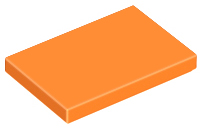 Tile 2 x 3, 26603 Orange N