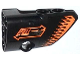 Technic, Panel Fairing # 2 Small Smooth Short, Side B with 'PULL BACK' and Orange Arrows Pattern (Sticker) - Set 42026, 87086pb010  