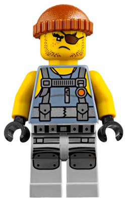 Минифигурка Lego Shark Army Thug njo380