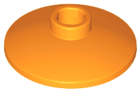 Dish 2 x 2 Inverted (Radar), 4740 Orange U