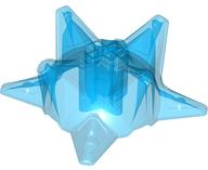 Hero Factory Weapon, Spiked Ball Half with Axle Hole, 98578 Trans-Dark Blue U