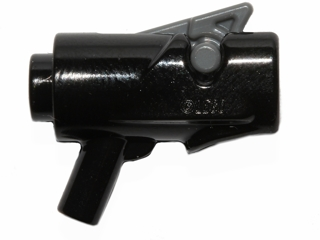 Пистолет с затвором Lego Minifigure, Weapon Gun, Mini Blaster / Shooter with Dark Bluish Gray Trigger (15391 / 15392) 15391c01