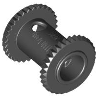 String Reel 2 x 2 Drum, 2585 Black U