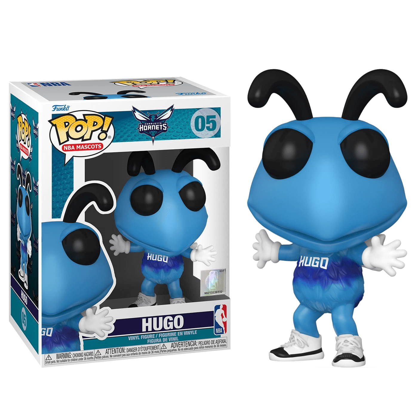Hugo 5. Funko Pop! NBA: Mascots.