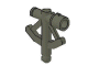 Minifigure, Utensil Sextant / Quadrant, 30154 Dark Gray U