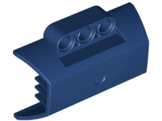 Technic, Panel Engine Block Half / Side Intake, 61069 Dark Blue U