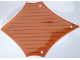 Plastic Sail 24 x 17 with Brown Lines Pattern, 14187  