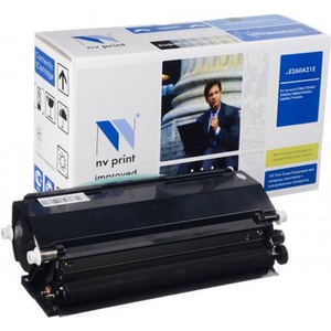 Картридж тонер NV-print для принтеров Lexmark E260A21E Reg. E260, E360, E460 Black черный